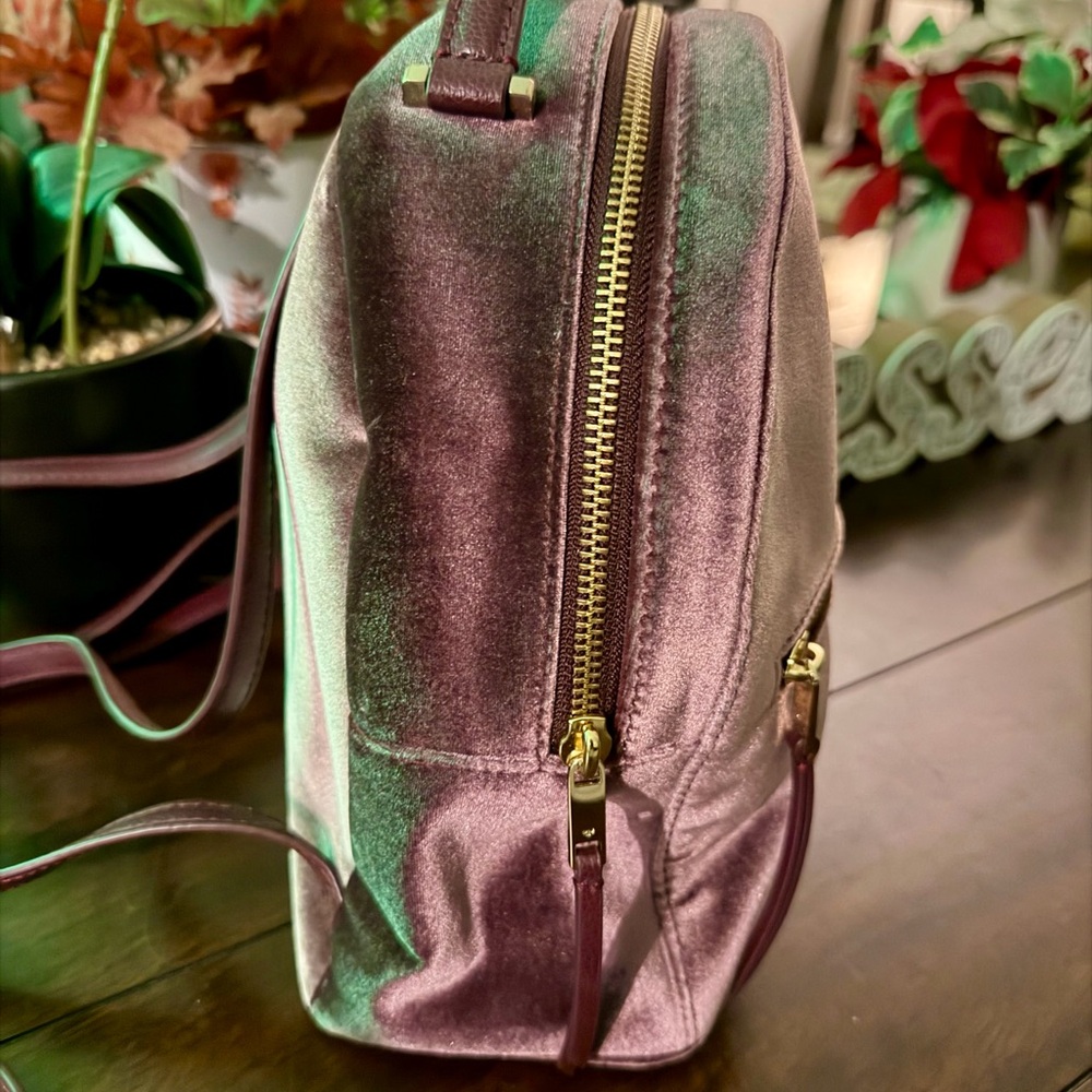 Kate Spade Sammi Dawn Place Velvet Mini Backpack - Picture 3 of 14